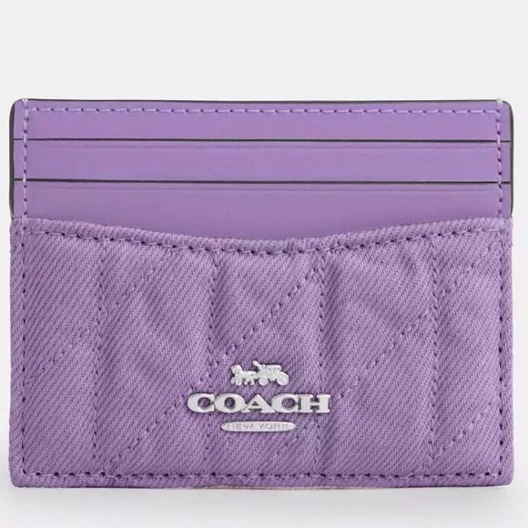 πππ COACH Slim Id Card Case πππ NWT πππ - Picture 13 of 16